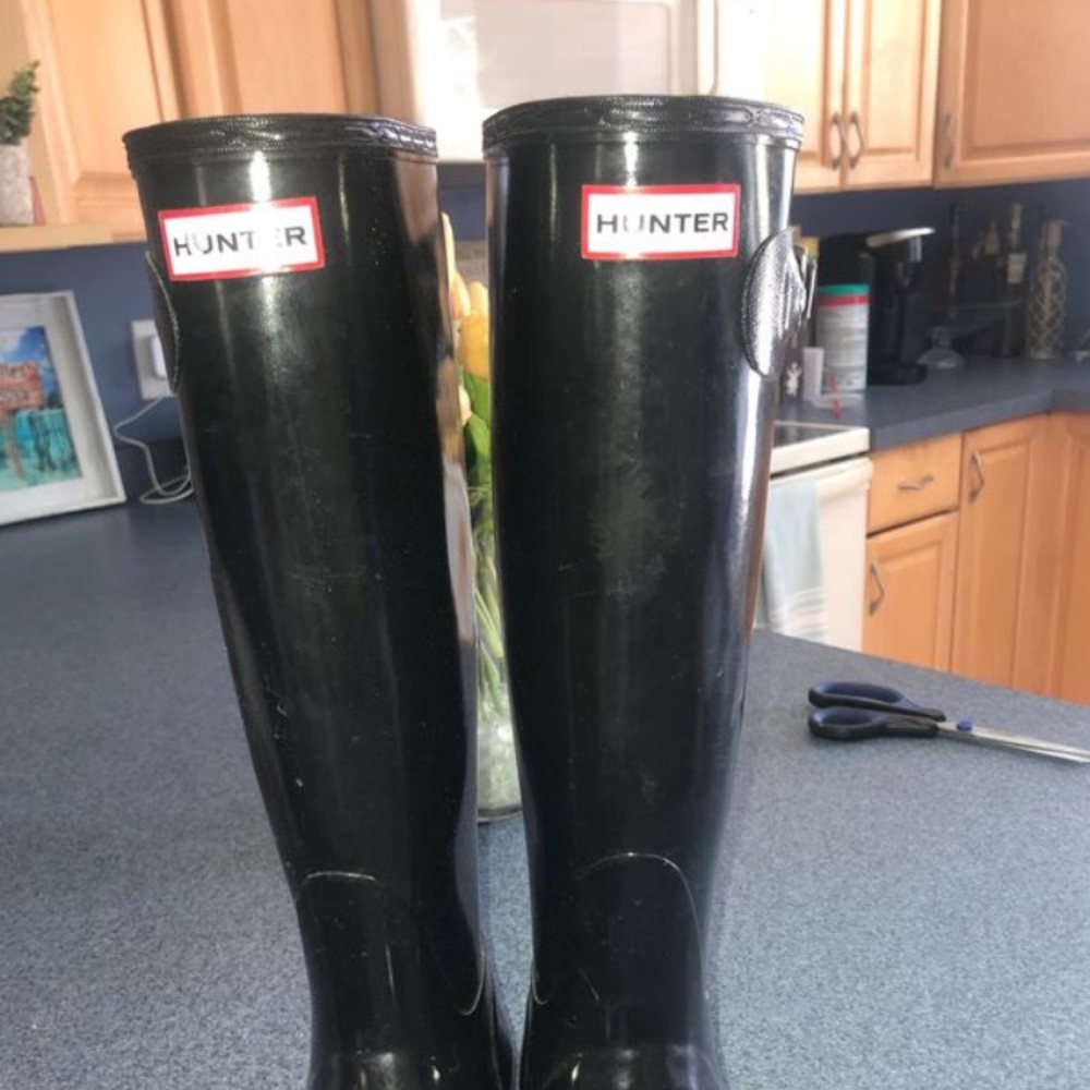 Hunter rain boots